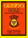 ALISHA GOLD: Assam CTC blend consisting of Pekoe, SBOP, BOP, and BP Grades of Tea.